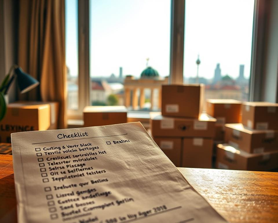 Umzug Berlin Checkliste Umzug Berlin Checkliste